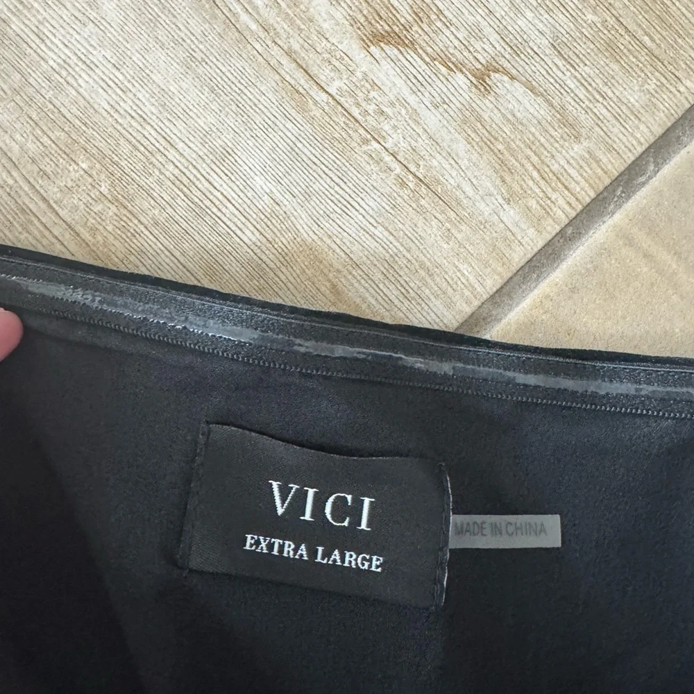 Vici Black and White Strapless Dress / B55 - Picture 5 of 5